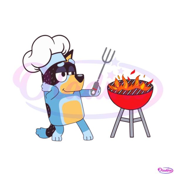 bluey-bandit-bbq-funny-fathers-day-svg