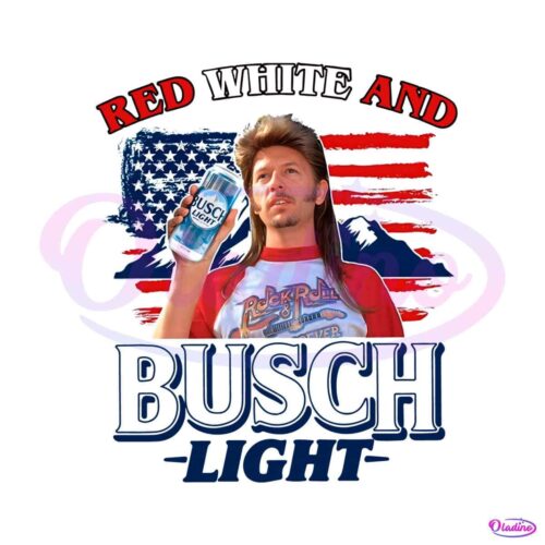 joe-dirt-red-white-and-busch-light-png