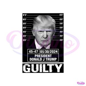 president-donald-trump-guilty-mugshot-png