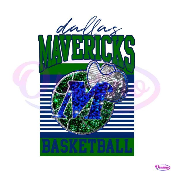 glitter-dallas-mavericks-basketball-png