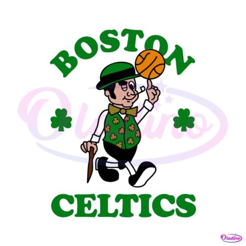 boston-celtics-mascot-lucky-the-leprechaun-svg