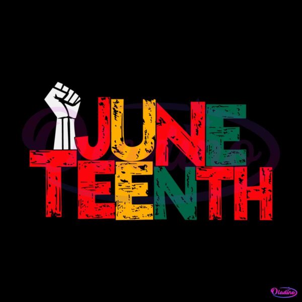juneteenth-black-history-month-black-power-svg