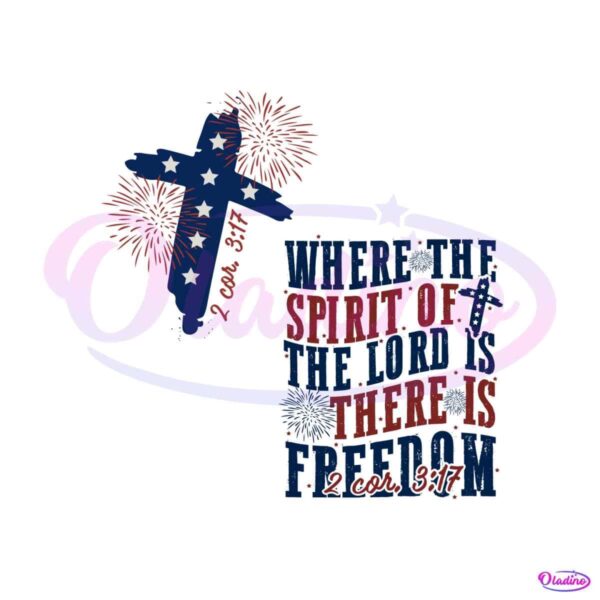 where-the-spirit-of-the-lord-is-there-is-freedom-svg