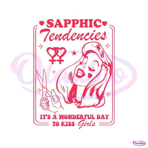 sapphic-tendencies-its-a-wonderful-day-to-kiss-girls-svg