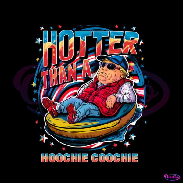 caricature-trump-hotter-than-a-hoochie-coochie-png