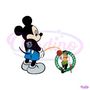 funny-mickey-dallas-mavericks-piss-on-boston-celtics-svg