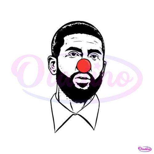 funny-kyrie-irving-clown-basketball-player-svg