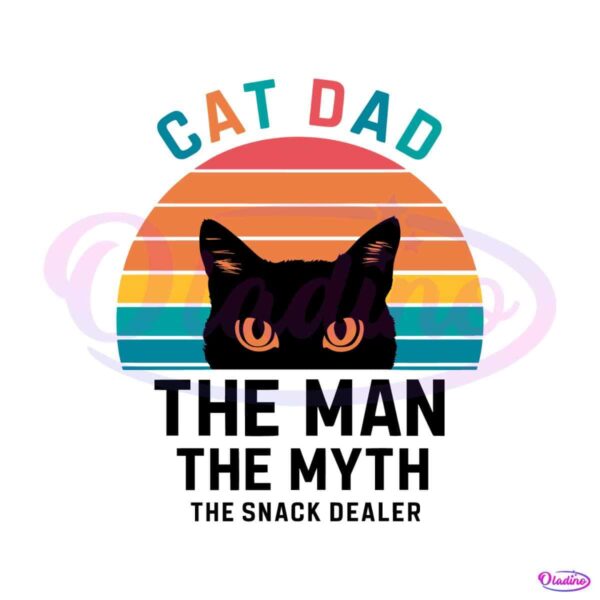 vintage-cat-dad-the-man-the-myth-svg