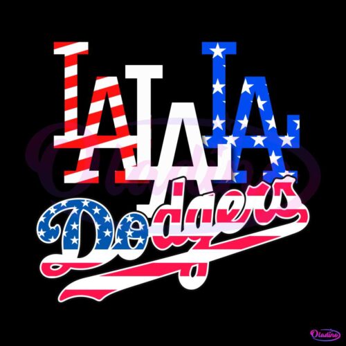 retro-4th-of-july-los-angeles-dodgers-svg