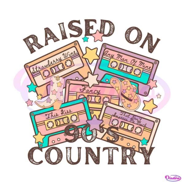 vintage-raised-on-90s-country-cassette-svg