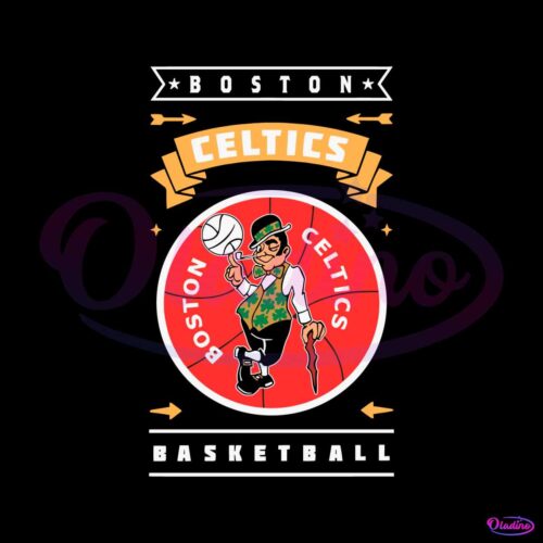 retro-boston-celtics-nba-basketball-svg