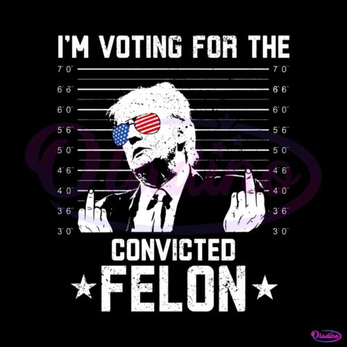 im-voting-for-the-convicted-felon-trump-mugshot-svg