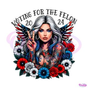 voting-for-the-felon-trump-girl-png