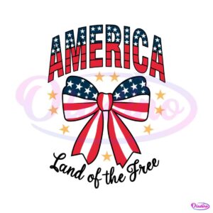 retro-america-land-of-the-free-svg