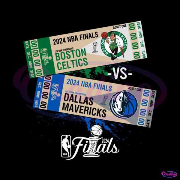 celtics-mavericks-2024-nba-finals-dueling-ticket-svg