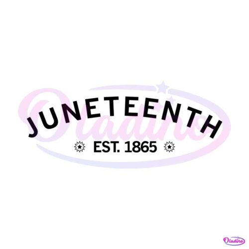 juneteenth-est-1865-freedom-day-svg