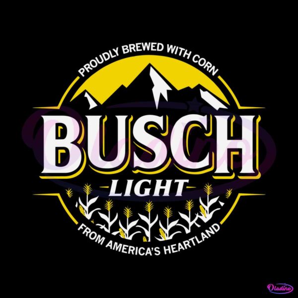 busch-light-proudly-brewed-with-corn-svg