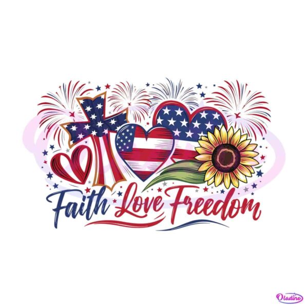 faith-love-freedom-usa-flag-png