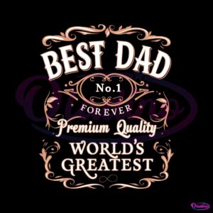 fathers-day-best-dad-forever-svg