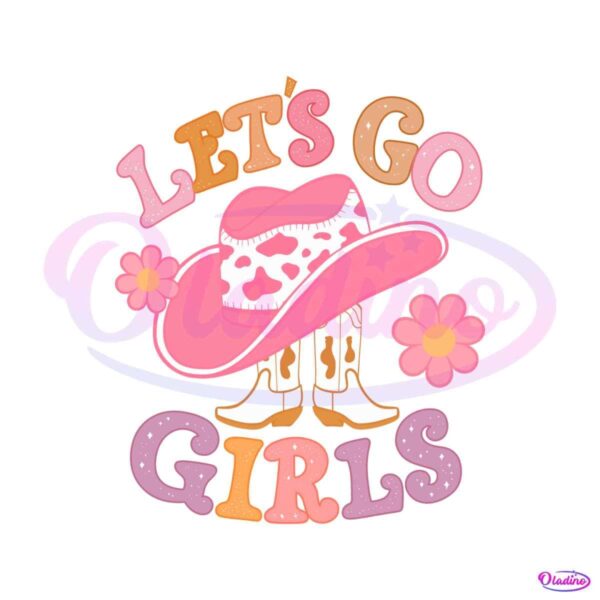 floral-lets-go-girls-country-music-svg