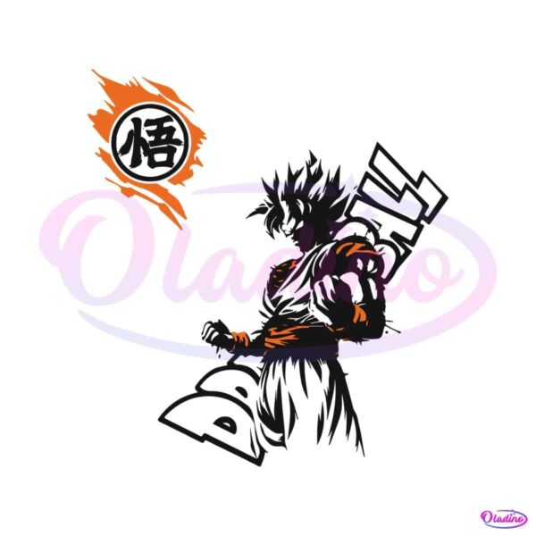 retro-dragon-ball-goku-anime-svg