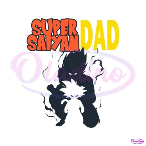 retro-goku-super-saiyan-dad-cartoon-svg