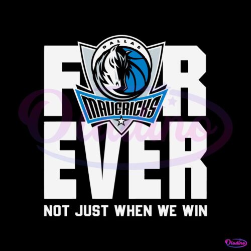 mavericks-forever-fan-not-just-when-we-win-svg