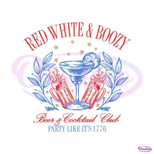 red-white-and-boozy-beer-and-cocktail-club-svg