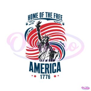 home-of-the-free-america-1776-4th-of-july-day-svg