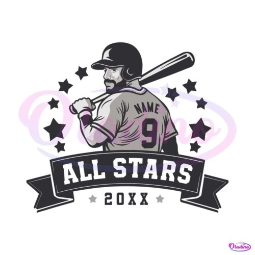 custom-baseball-lover-all-stars-mlb-svg