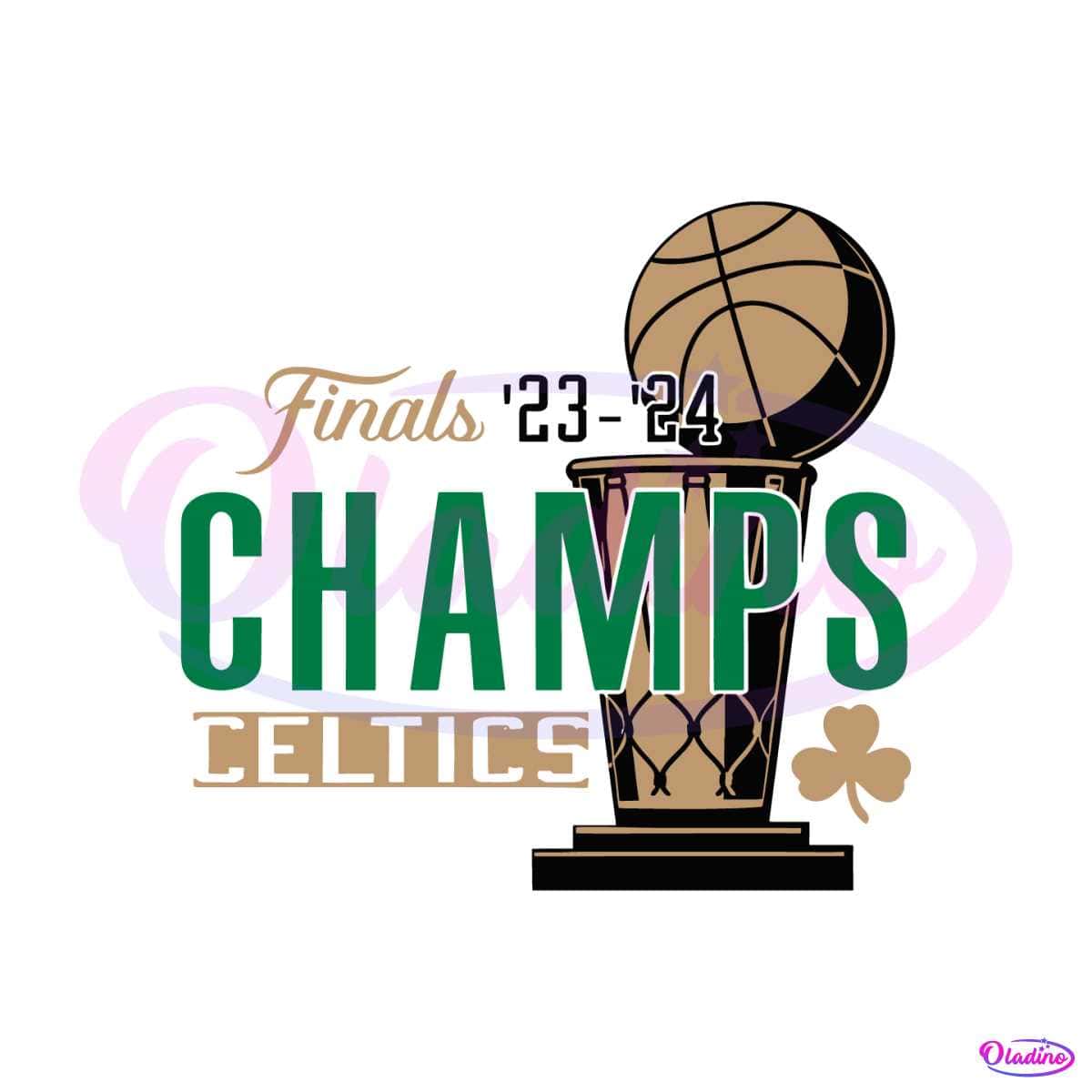 Finals 2024 Champs Boston Celtics Basketball SVG