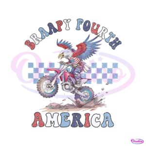 braapy-fourth-america-dirt-bike-patriotic-bald-eagle-png