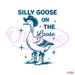 silly-goose-on-the-loose-funny-cowgirl-meme-svg