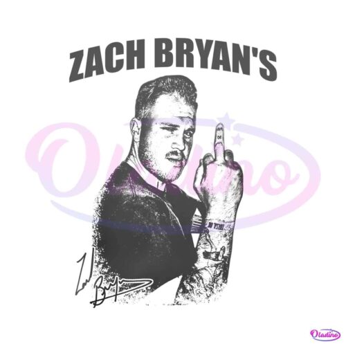 vintage-zach-bryan-funny-middle-finger-png