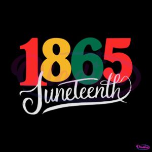 1865-juneteenth-black-history-african-american-svg