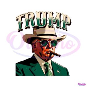 trump-cowboy-western-smoking-svg