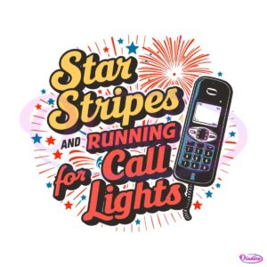 stars-stripes-and-running-for-call-lights-svg