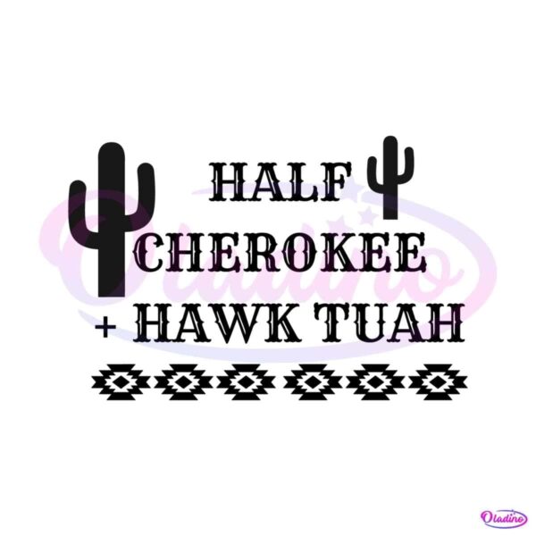 retro-half-cherokee-and-hawk-tuah-svg