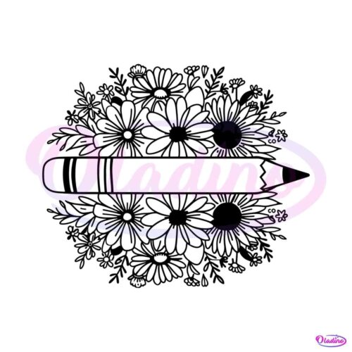 custom-floral-teacher-back-to-school-svg