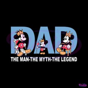 dad-the-man-the-myth-the-legend-mouse-family-svg