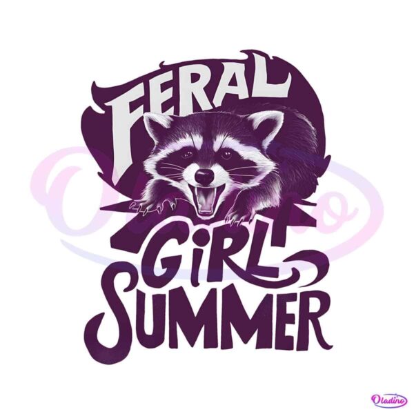 raccoon-feral-girl-summer-sarcastic-png