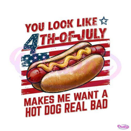 you-look-like-the-4th-of-july-hot-dog-usa-flag-png