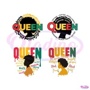 retro-queen-juneteenth-african-american-svg-bundle