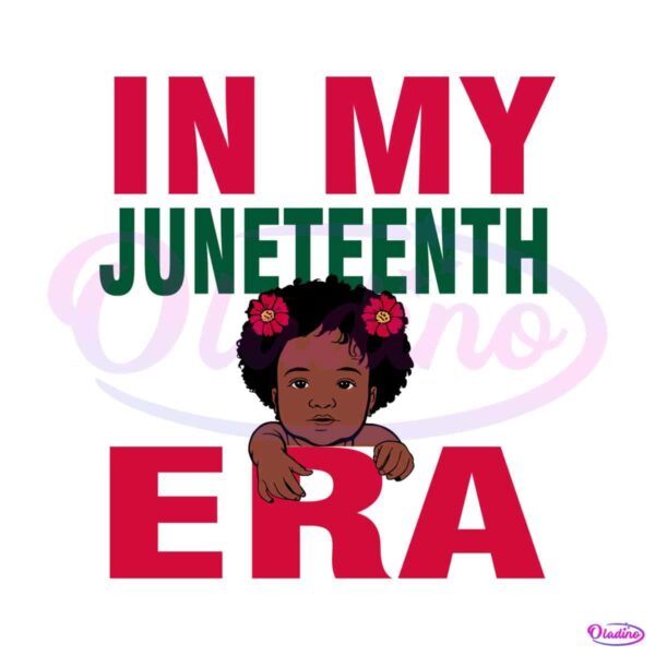 in-my-juneteenth-era-black-history-svg