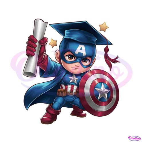 captain-america-super-hero-school-trip-graduate-png