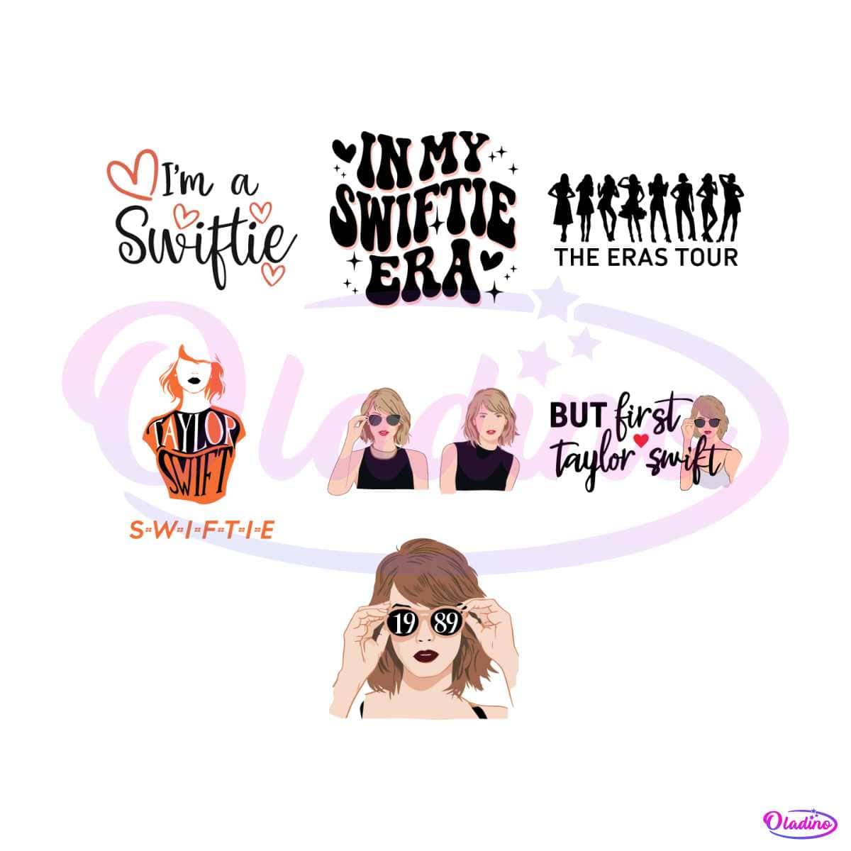 In My Swiftie Era Taylor Album Music SVG Bundle