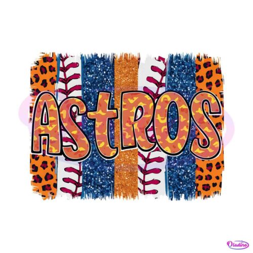 leopard-brushstrokes-astros-baseball-png