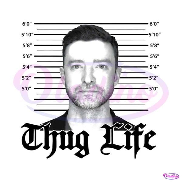 thug-life-justin-timberlake-mugshot-png