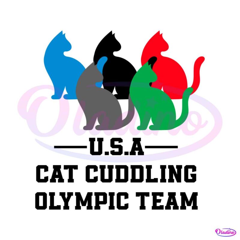 usa-cat-cuddling-olympic-team-svg