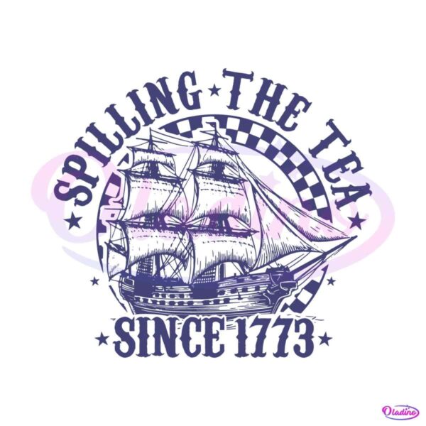 retro-spilling-the-tea-since-1773-svg